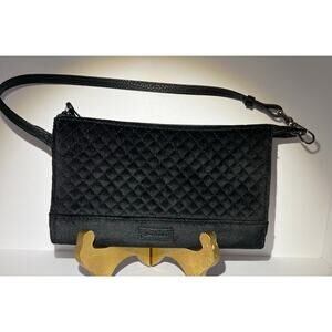 Vera Bradley black velvet clutch
Excellent condition